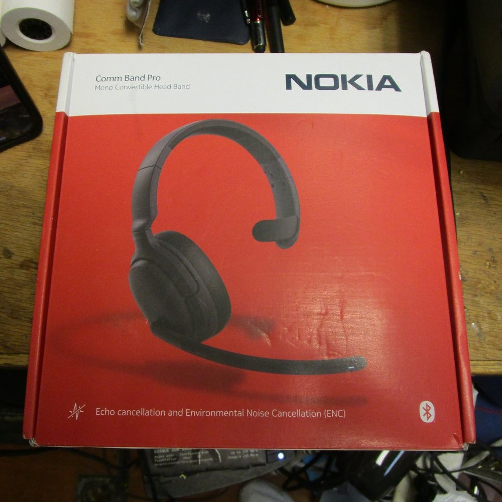 Nokia CB-301 Bluetooth Comm Band Pro Mono Convertible Head Band